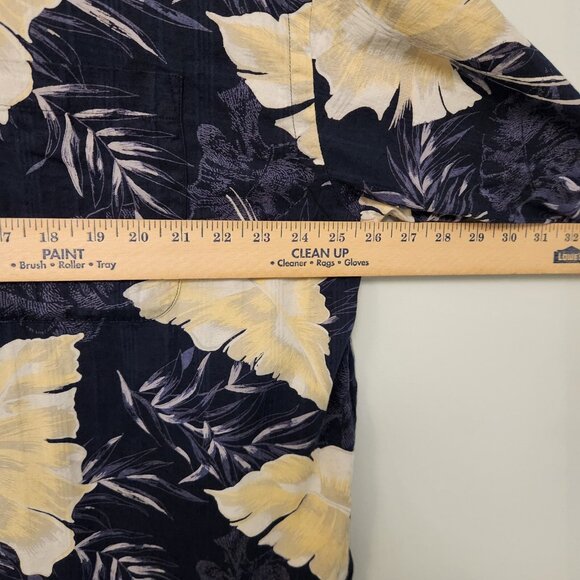 Palm Island Hawaiian Shirt Short Sleeve Button Up Floral Tropical Mens XXL EUC - Picture 7 of 8